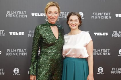 Digitalministerin Judith Gerlach, MdL (rechts), mit Festivalleiterin Diana Iljine (links). © Filmfest München / Kurt Krieger