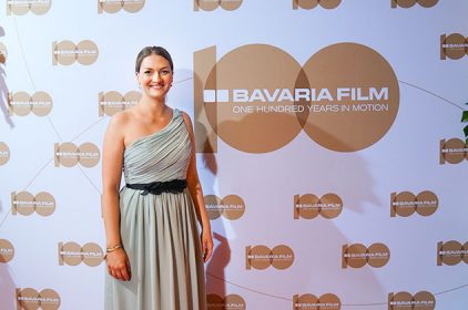 Digitalministerin Judith Gerlach, MdL, bei der 100-Jahr-Feier der Bavaria Film. 