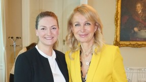 Digitalministerin Judith Gerlach, MdL, mit Dr. Antonella Mei-Pochtler, Leiterin von ‚Think Austria‘