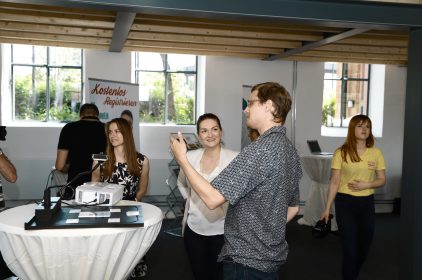 Digitalministerin Judith Gerlach, MdL, zu Besuch im Digitalen Gründerzentrum in Aschaffenburg