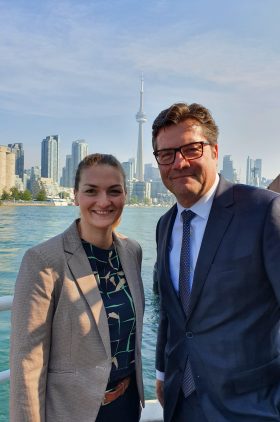 Digitalministerin Judith Gerlach, MdL, auf Delegationsreise in Kanada