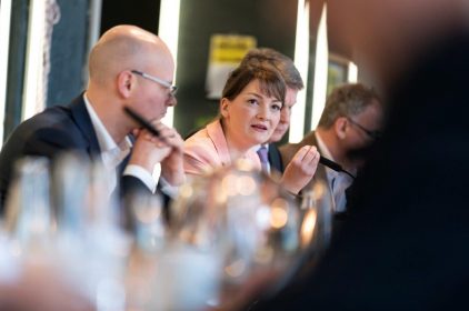 Digitalministerin Gerlach spricht