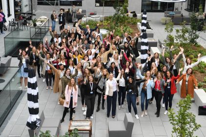 Gruppenbild mit Digitalministerin Gerlach