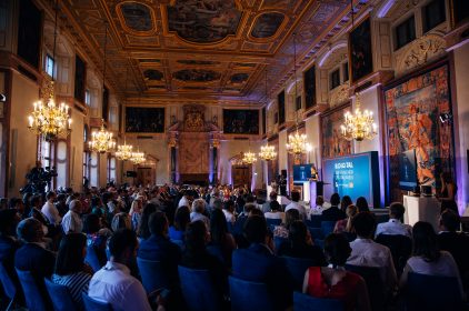 Blick in den Kaisersaal der Münchner Residenz