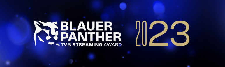 Blauer Panther - TV & Streaming Award 2023 Logo Blauer Panther - TV und Streaming Award 2023